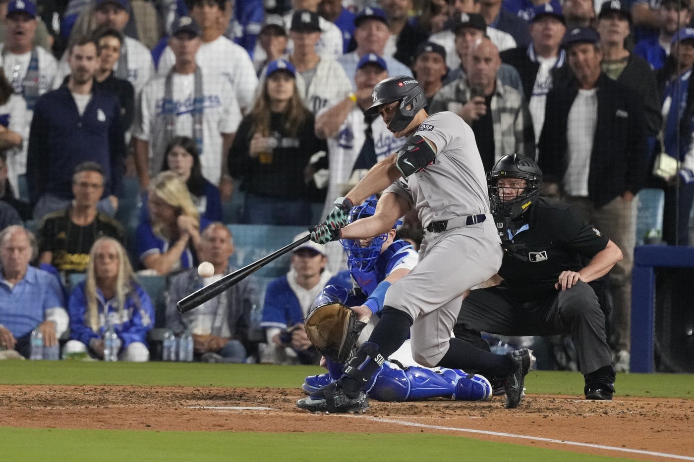 Once a kid in Dodger Stadium's seats, Giancarlo Stanton delivers again in LA, now at World Series | iNFOnews.ca Once a kid in Dodger Stadium's seats, Giancarlo Stanton delivers again in LA, now at World Series | iNFOnews.ca