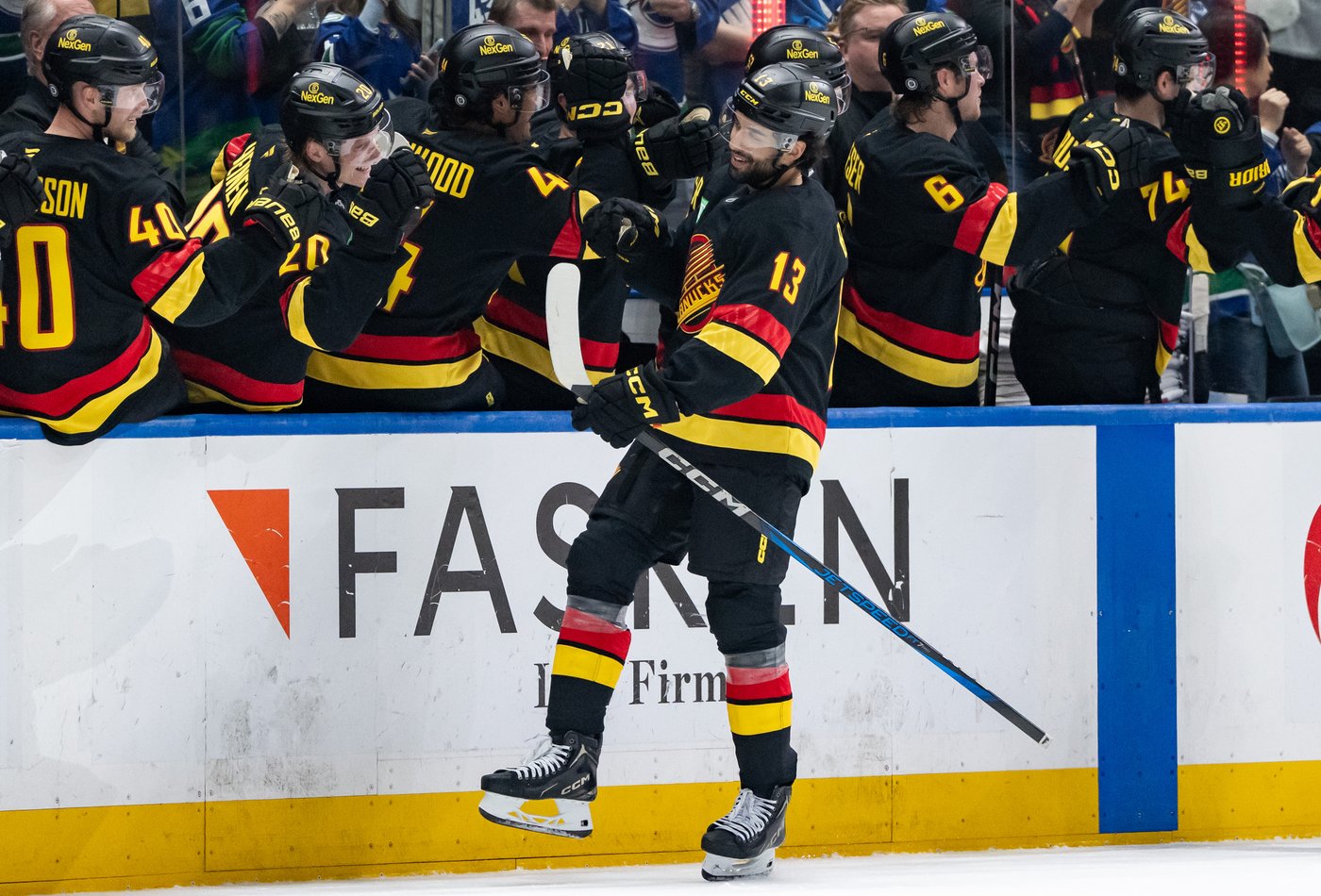 First NHL goal 'meant to be' for homegrown Vancouver Canucks winger Arshdeep Bains | iNFOnews.ca First NHL goal 'meant to be' for homegrown Vancouver Canucks winger Arshdeep Bains | iNFOnews.ca