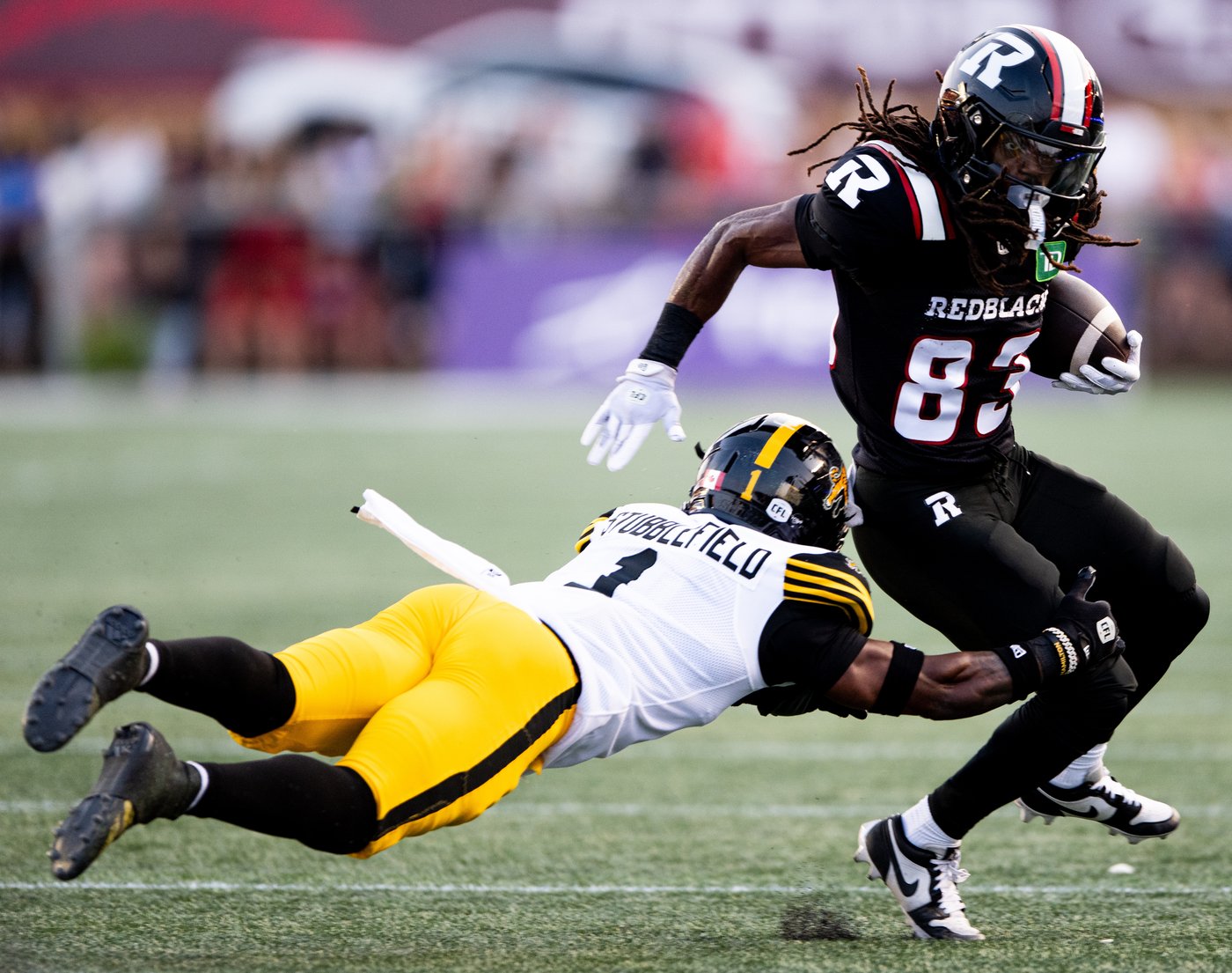 Ticats' linebacker Stubblefield fondly remembers his time with Montreal Alouettes | iNFOnews.ca Ticats' linebacker Stubblefield fondly remembers his time with Montreal Alouettes | iNFOnews.ca