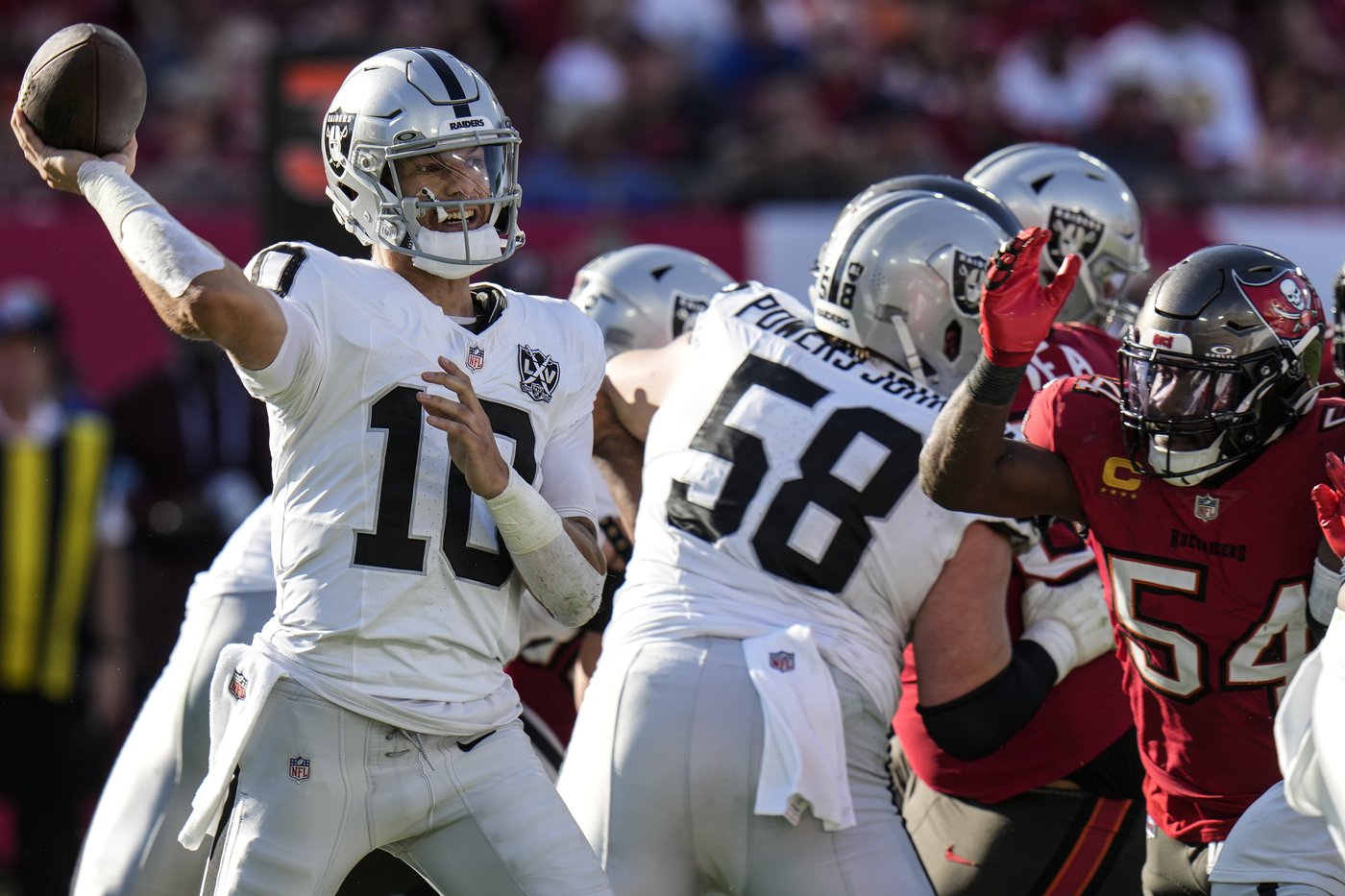 Raiders QB Aidan O'Connell back at practice, but status is undetermined for Falcons game | iNFOnews.ca Raiders QB Aidan O'Connell back at practice, but status is undetermined for Falcons game | iNFOnews.ca