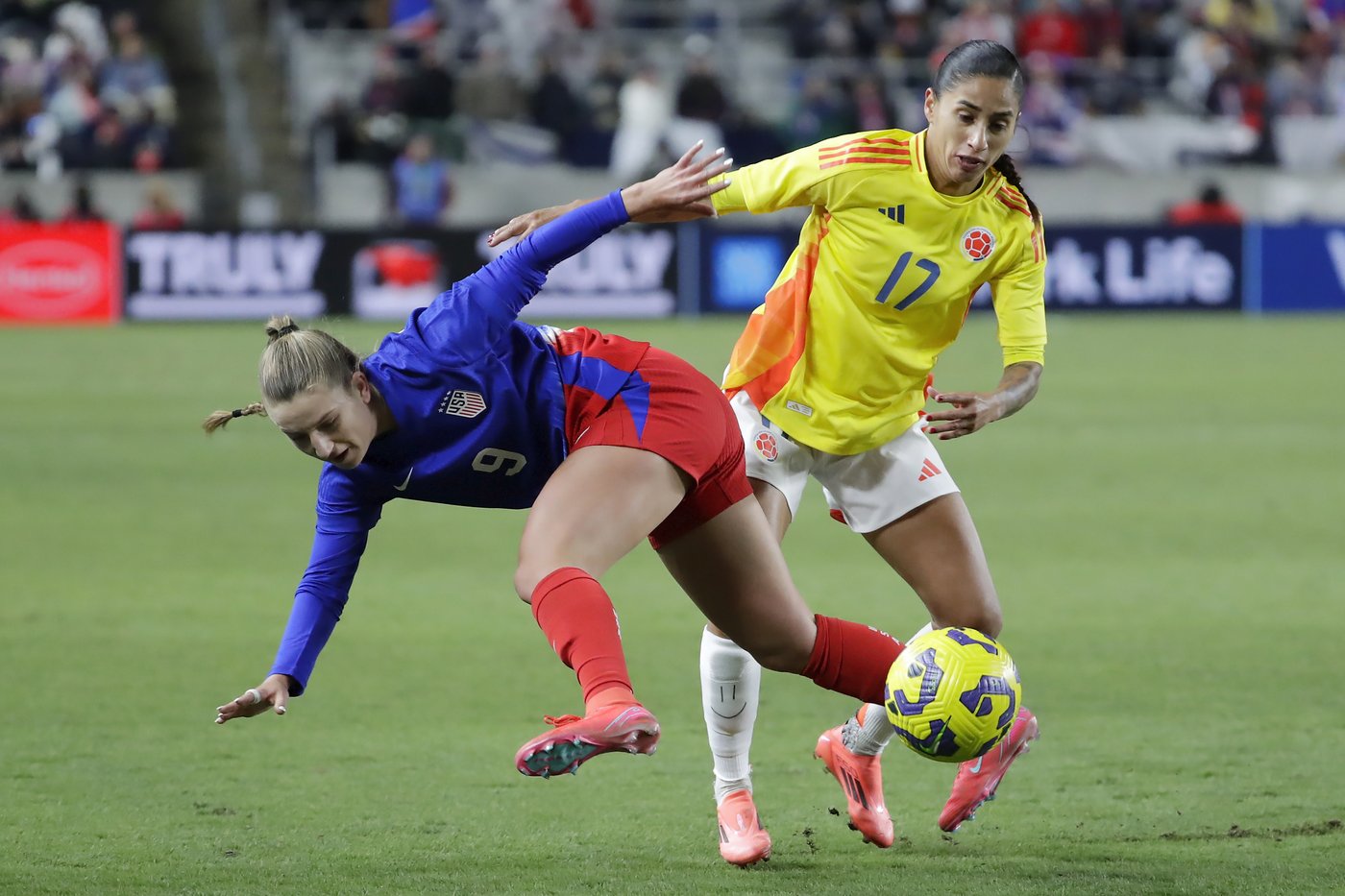 Catarina Macario, Ally Sentnor score, USWNT beats Colombia 2-0 in SheBelieves Cup | iNFOnews.ca Catarina Macario, Ally Sentnor score, USWNT beats Colombia 2-0 in SheBelieves Cup | iNFOnews.ca