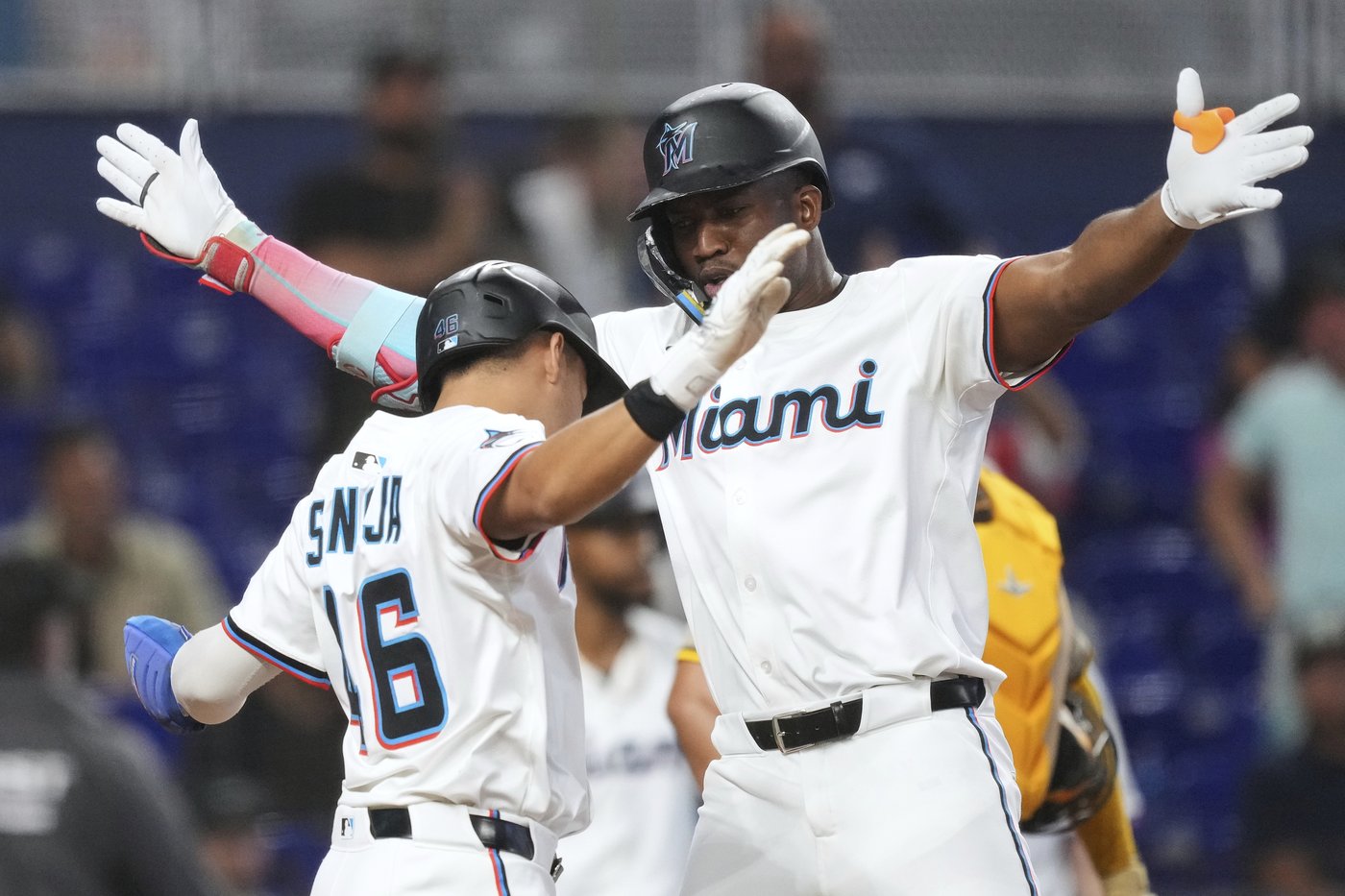 Sandy Alacantar outlasts Dylan Cease in pitchers' duel as Marlins defeat Padres 3-2 | iNFOnews.ca