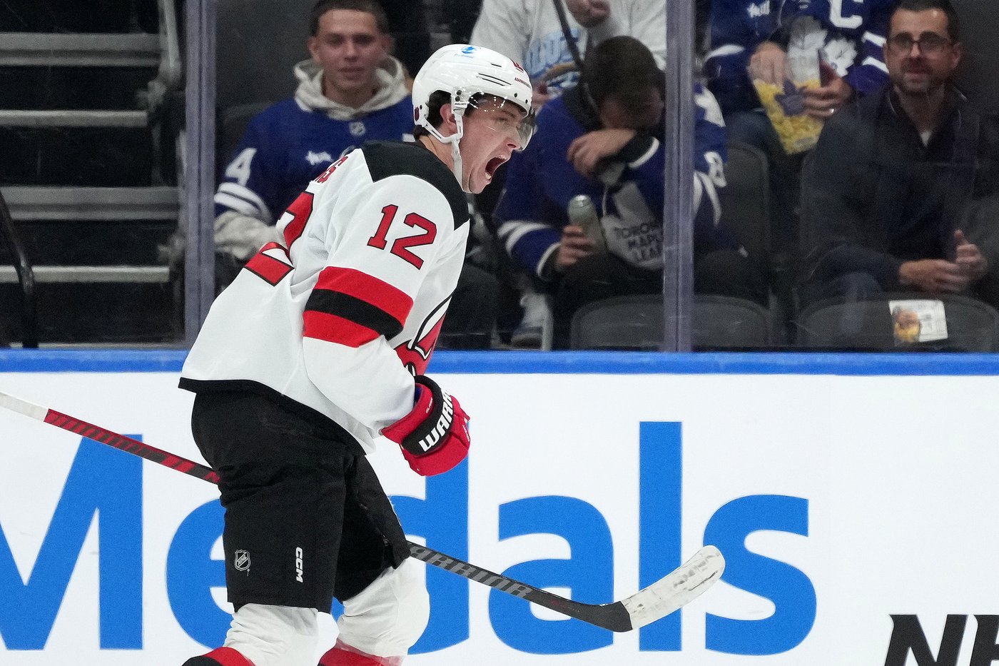'We all wanted it for him': Devils' Keefe gets first victory over Maple Leafs | iNFOnews.ca