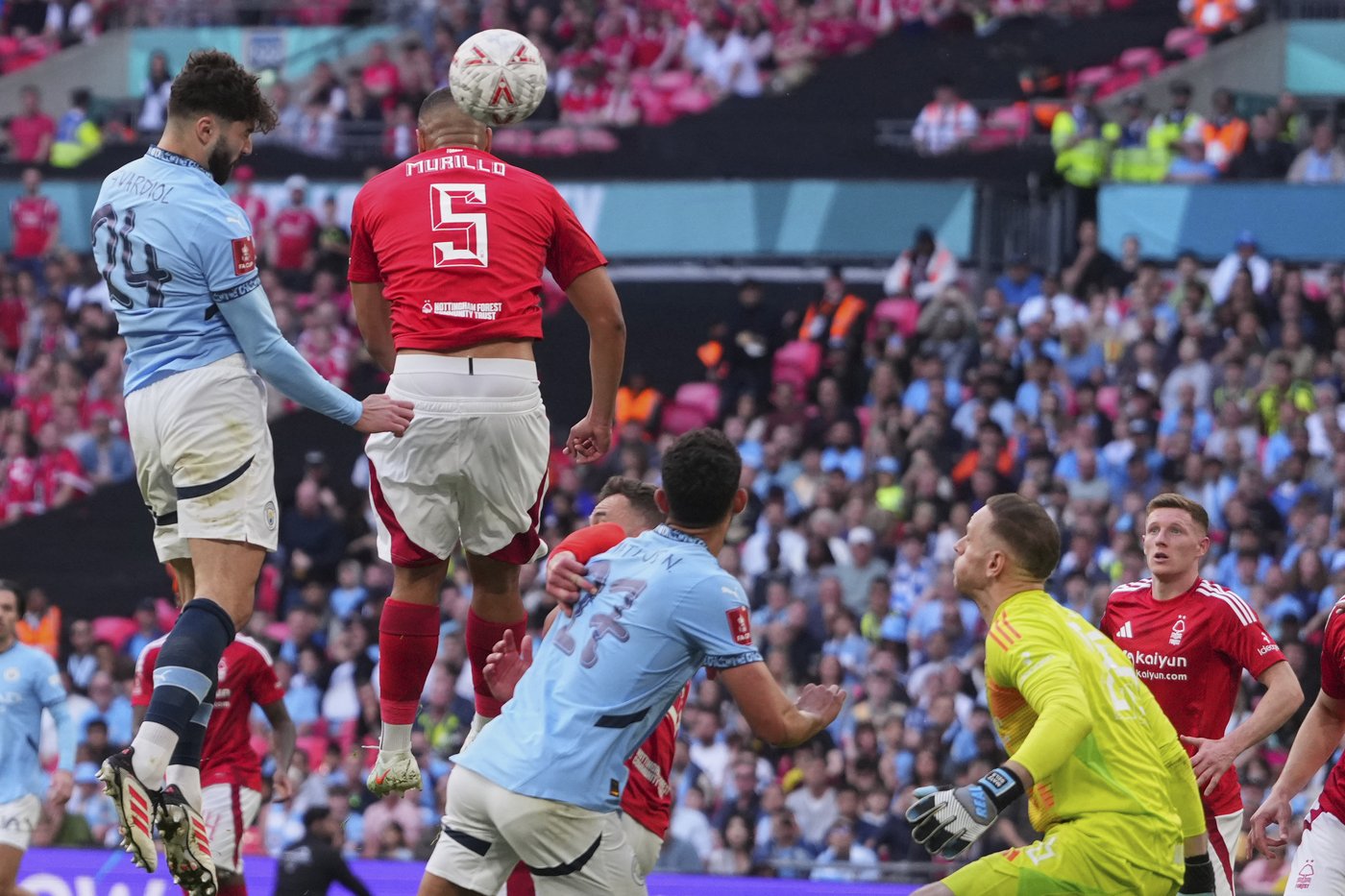 Man City beats Forest 2-0 to reach FA Cup final and keep trophy hopes alive | iNFOnews.ca Man City beats Forest 2-0 to reach FA Cup final and keep trophy hopes alive | iNFOnews.ca
