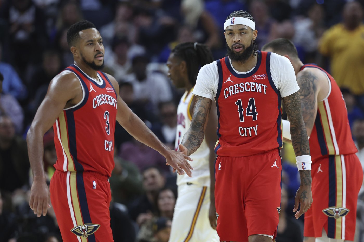 Missing starters Curry and Wiggins, Warriors use their depth to rally past the Pelicans 124-106 | iNFOnews.ca Missing starters Curry and Wiggins, Warriors use their depth to rally past the Pelicans 124-106 | iNFOnews.ca