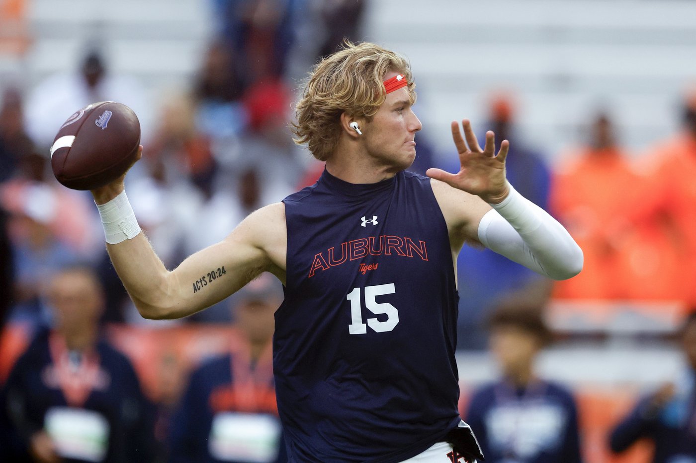 New Auburn QB Hank Brown preparing for first SEC start after roundabout path | iNFOnews.ca
