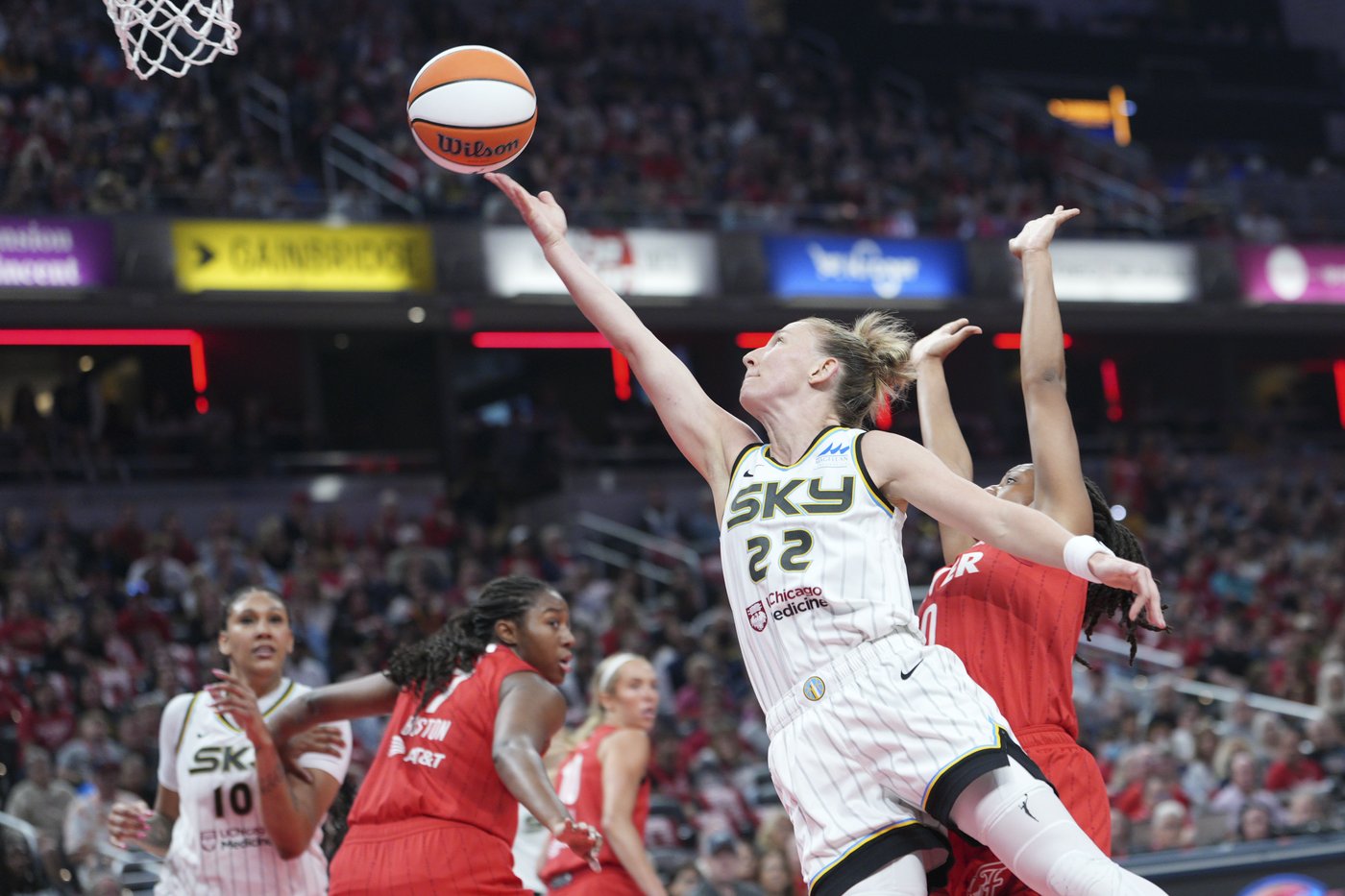 Clark has triple-double to lead Fever past Sky 93-58 as tempers flare after hard foul in 3rd quarter | iNFOnews.ca Clark has triple-double to lead Fever past Sky 93-58 as tempers flare after hard foul in 3rd quarter | iNFOnews.ca