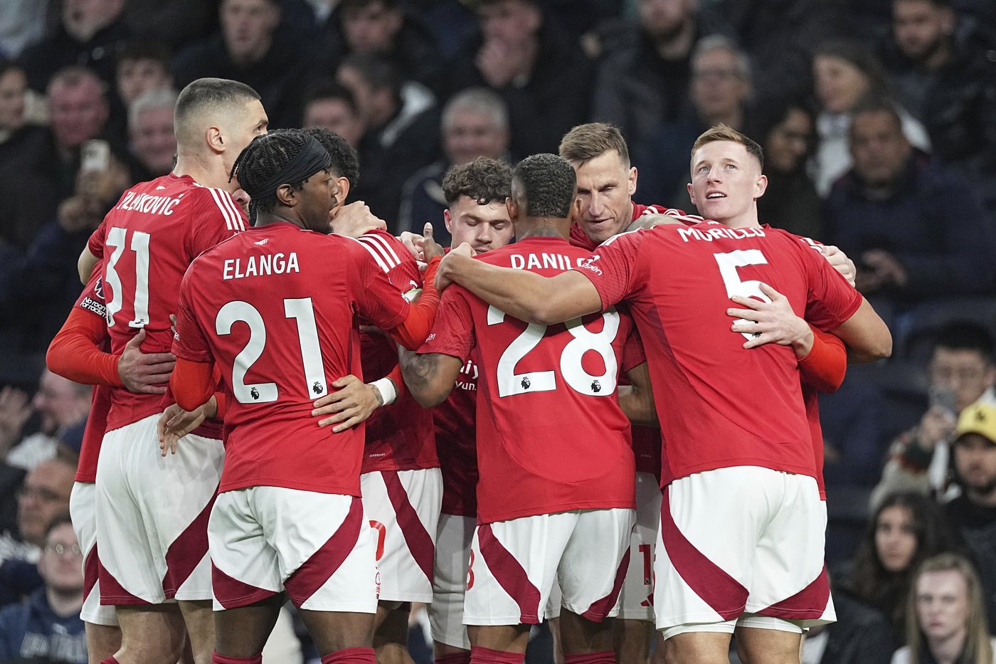Forest beats Spurs to move into third and Leeds and Burnley win promotion from the Championship | iNFOnews.ca