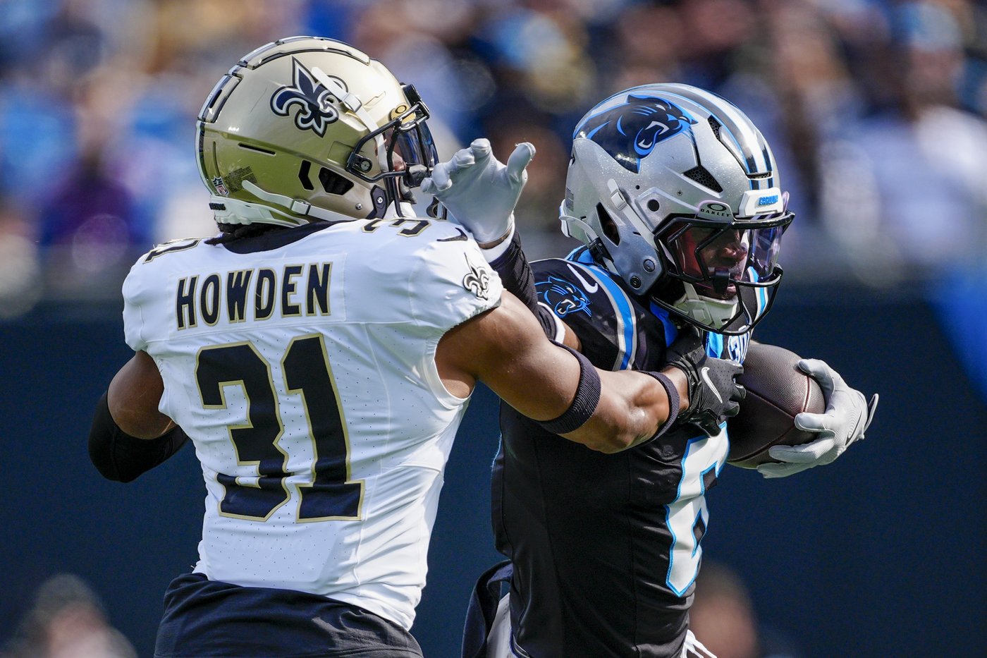 Chuba Hubbard runs for 2 TDs, Young leads winning drive as Panthers beat Saints 23-22 | iNFOnews.ca Chuba Hubbard runs for 2 TDs, Young leads winning drive as Panthers beat Saints 23-22 | iNFOnews.ca