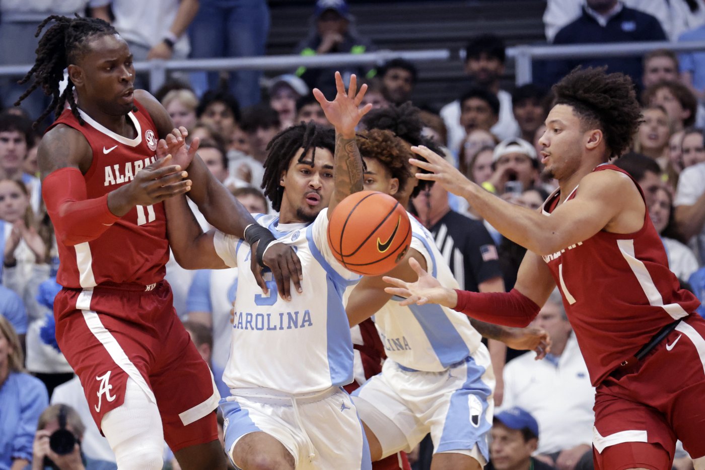 No. 10 Alabama beats No. 20 North Carolina 94-79 in the ACC-SEC Challenge | iNFOnews.ca No. 10 Alabama beats No. 20 North Carolina 94-79 in the ACC-SEC Challenge | iNFOnews.ca