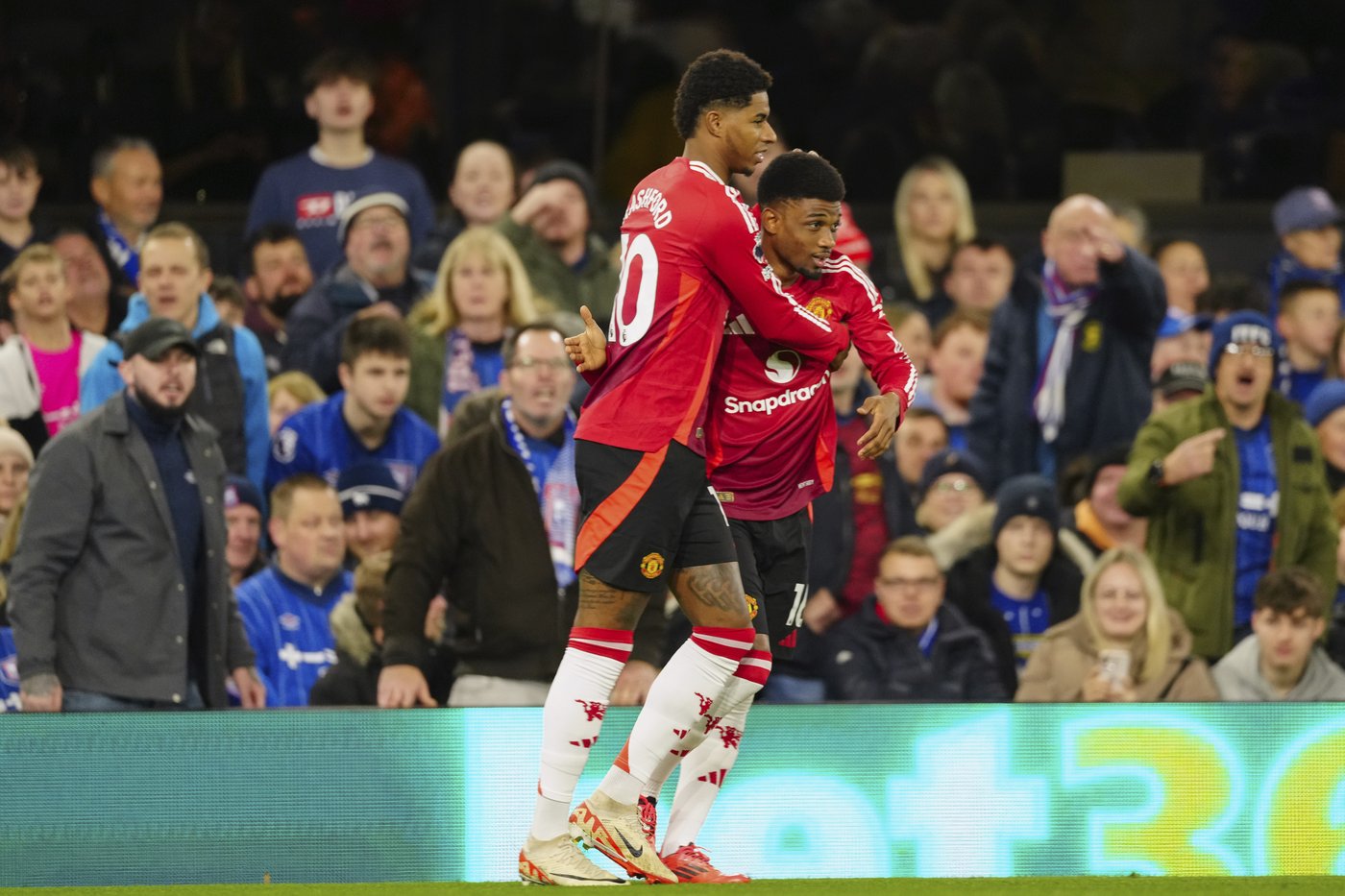 Amorim's Man United tenure off to a flyer with a goal after 81 seconds but only a draw at Ipswich | iNFOnews.ca