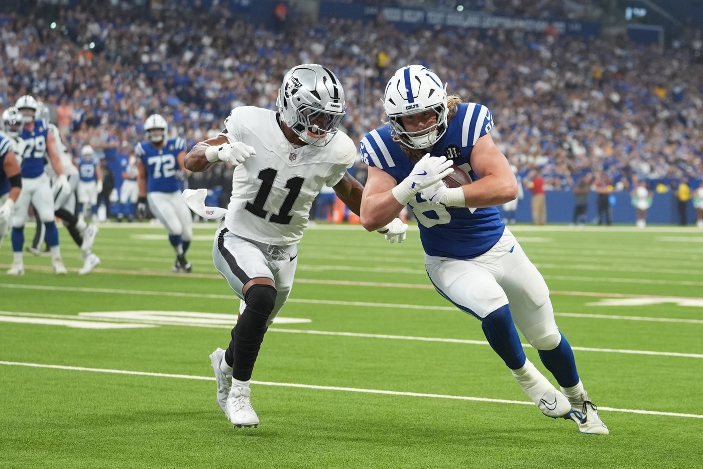 Tyler Warren's versatility providing creative, flexible option to keep Colts on the winning track | iNFOnews.ca Tyler Warren's versatility providing creative, flexible option to keep Colts on the winning track | iNFOnews.ca