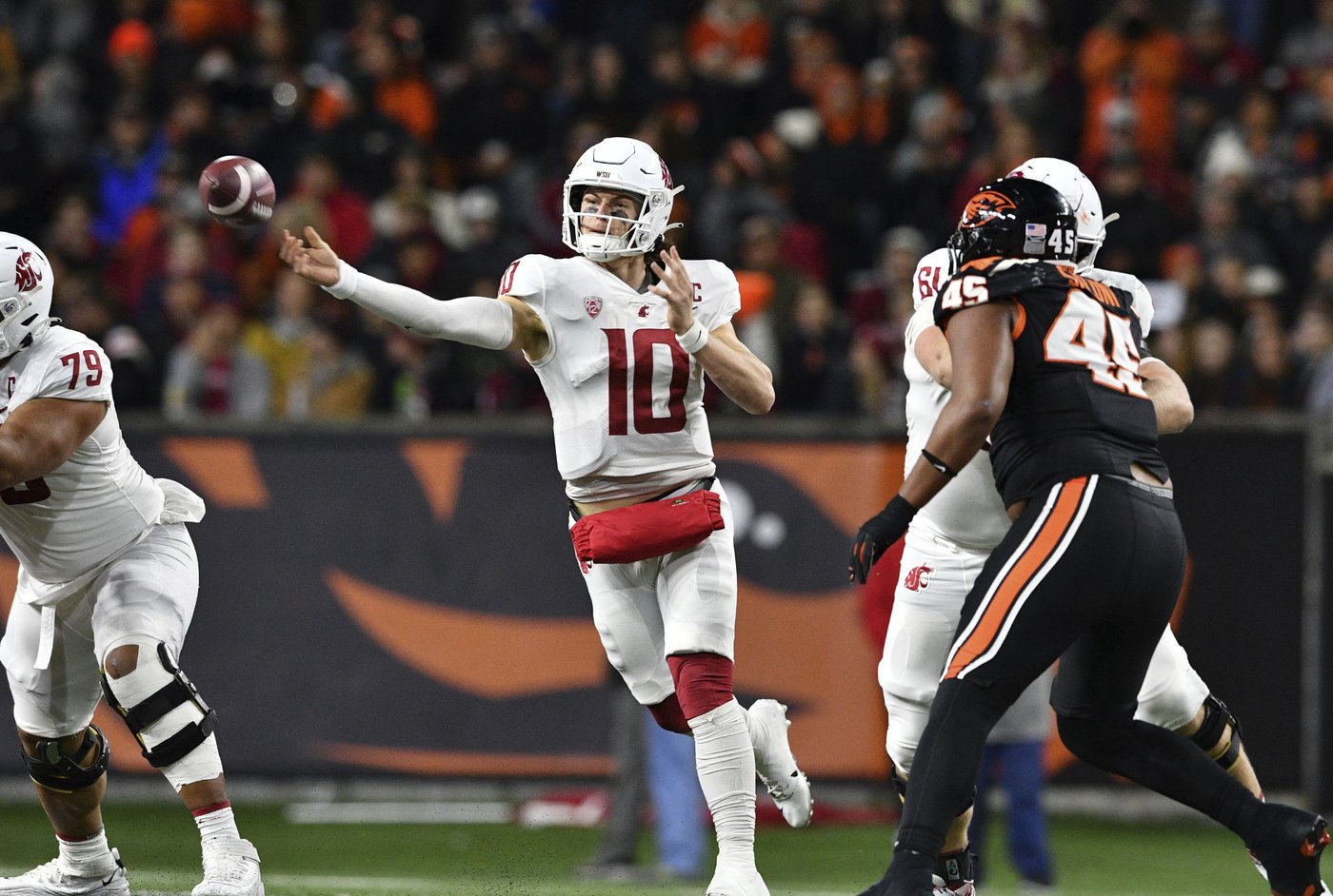Oregon St. claims Pac-12 'title' and snaps a 5-game skid with 41-38 win over No. 25 Washington St. | iNFOnews.ca Oregon St. claims Pac-12 'title' and snaps a 5-game skid with 41-38 win over No. 25 Washington St. | iNFOnews.ca