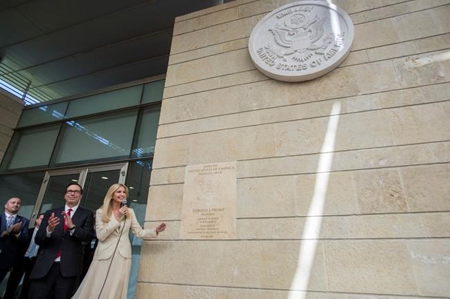 Palestinians thank Canada for not supporting U.S. embassy move to Jerusalem | iNFOnews.ca CP2019495215
