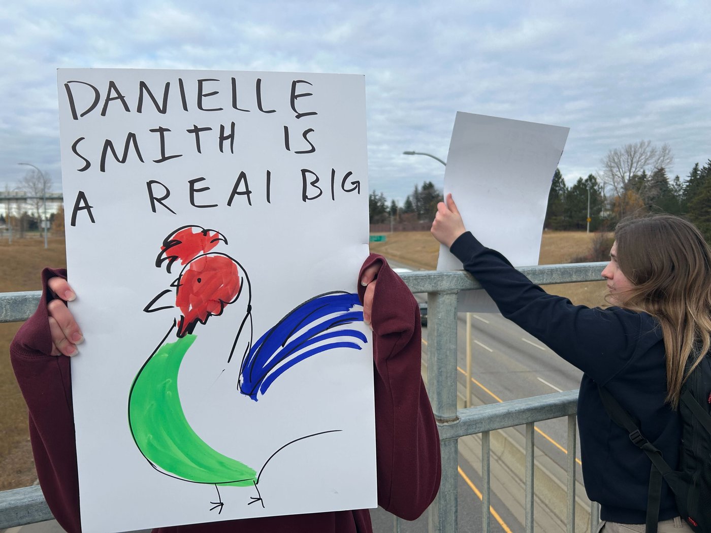 Alberta students cut class, rally at legislature for teachers in strike-bill dispute | iNFOnews.ca