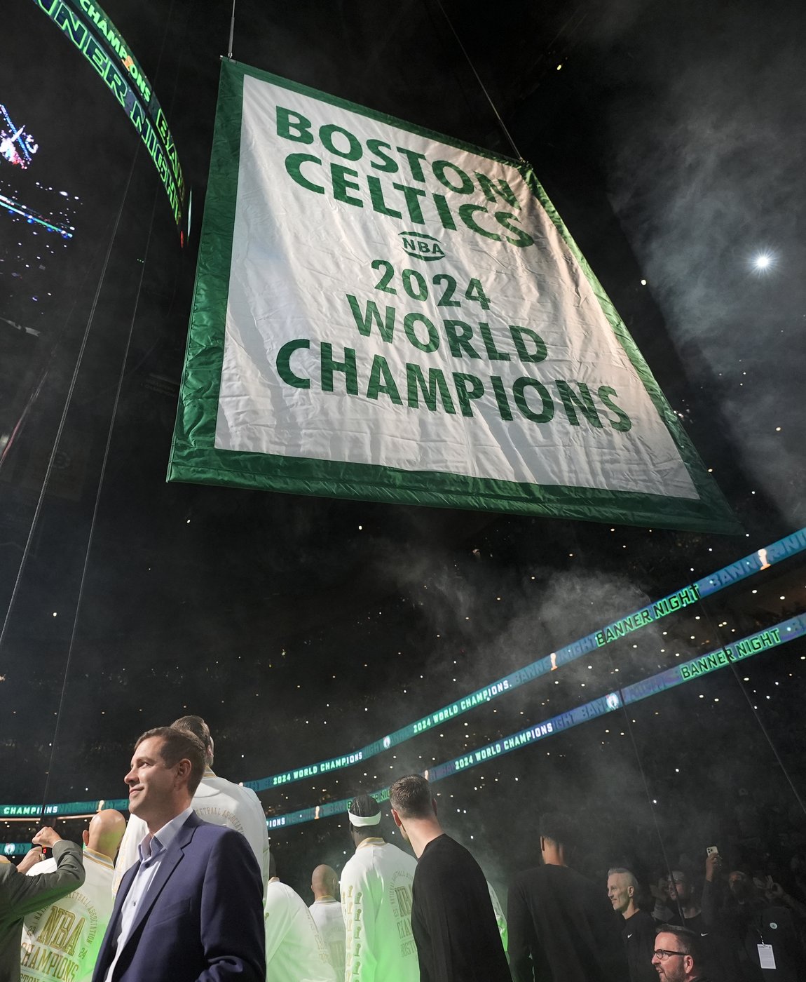 Celtics celebrate 18th NBA title with banner, rings and call from Tatum: 'Let's do it again.' | iNFOnews.ca Celtics celebrate 18th NBA title with banner, rings and call from Tatum: 'Let's do it again.' | iNFOnews.ca