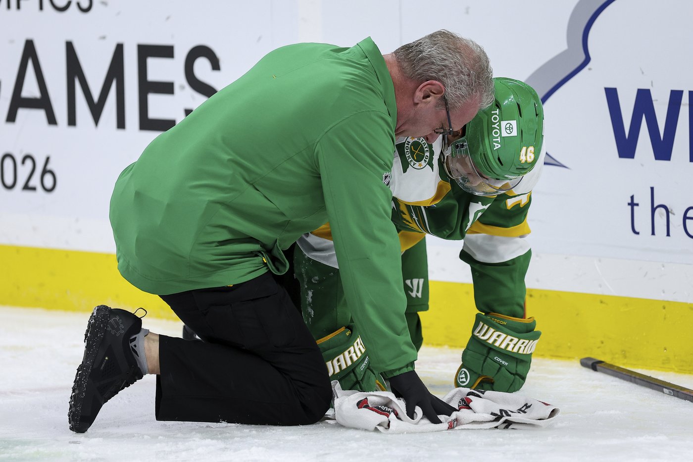 Minnesota Wild captain Jared Spurgeon out 2-3 weeks after getting injured on slew-foot | iNFOnews.ca Minnesota Wild captain Jared Spurgeon out 2-3 weeks after getting injured on slew-foot | iNFOnews.ca