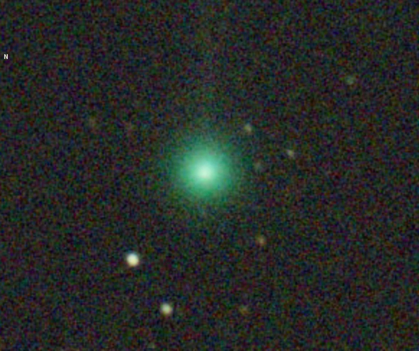 A green comet likely is breaking apart and won't be visible to the naked eye | iNFOnews.ca
