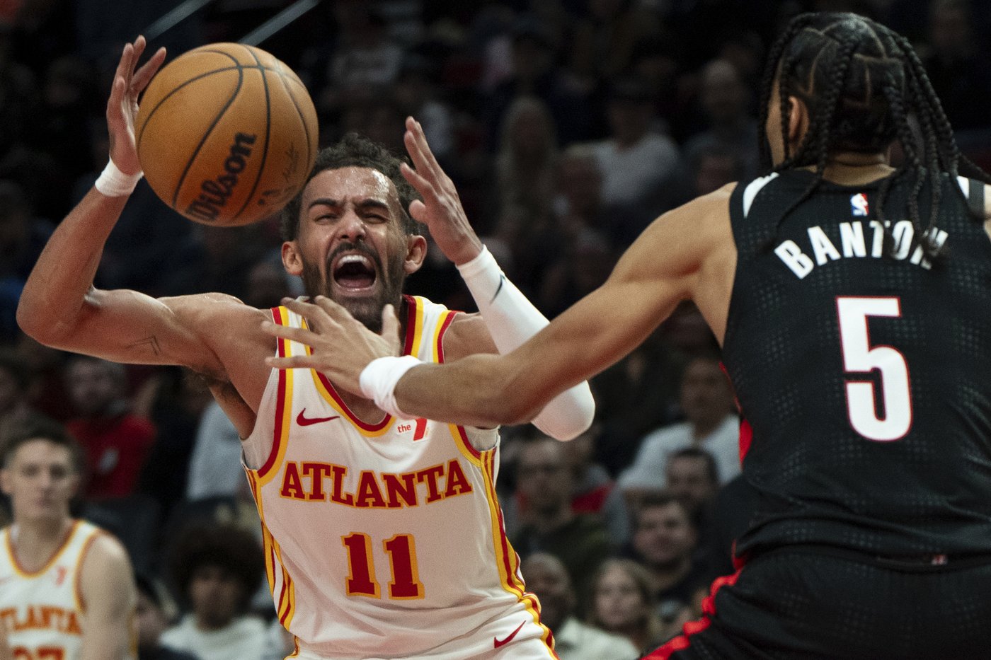 Shaedon Sharpe scores 32 points and Trail Blazers withstand late Hawks rally for 114-10 win | iNFOnews.ca