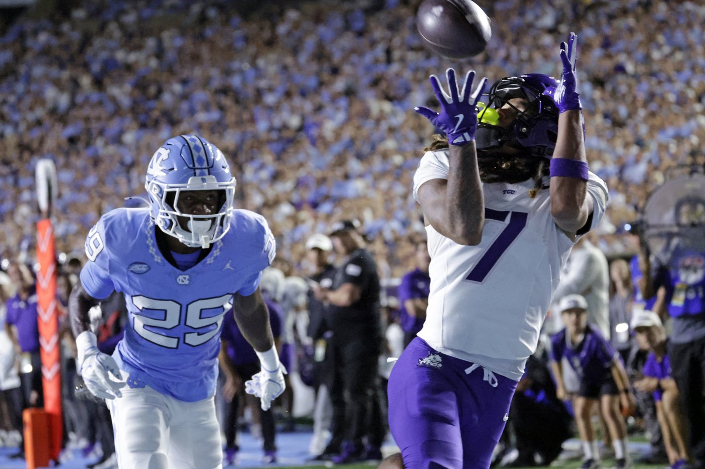 Belichick loses college coaching debut as TCU uses 2 defensive TDs to beat UNC 48-14 | iNFOnews.ca Belichick loses college coaching debut as TCU uses 2 defensive TDs to beat UNC 48-14 | iNFOnews.ca