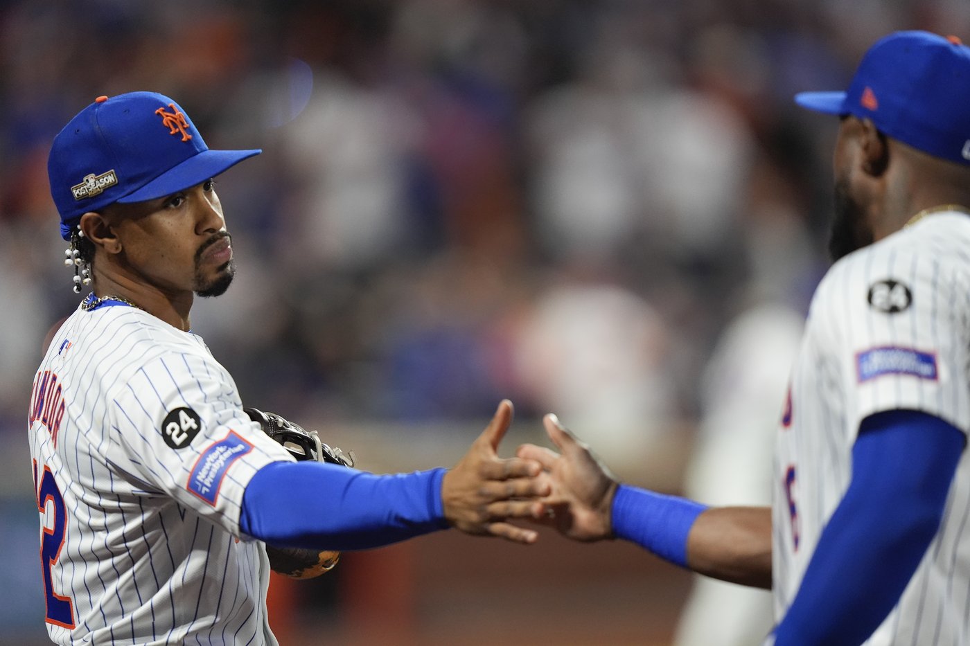 Lindor relishes his 1st home game in a month as Mets trounce Phillies for 2-1 lead in NLDS | iNFOnews.ca Lindor relishes his 1st home game in a month as Mets trounce Phillies for 2-1 lead in NLDS | iNFOnews.ca