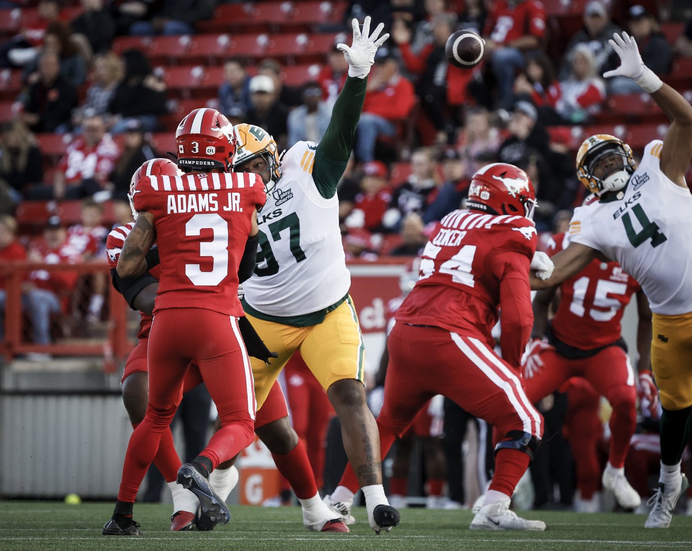 Together again, Vernon Adams Jr. and Dominique Rhymes reunite as Calgary Stampeders | iNFOnews.ca Together again, Vernon Adams Jr. and Dominique Rhymes reunite as Calgary Stampeders | iNFOnews.ca