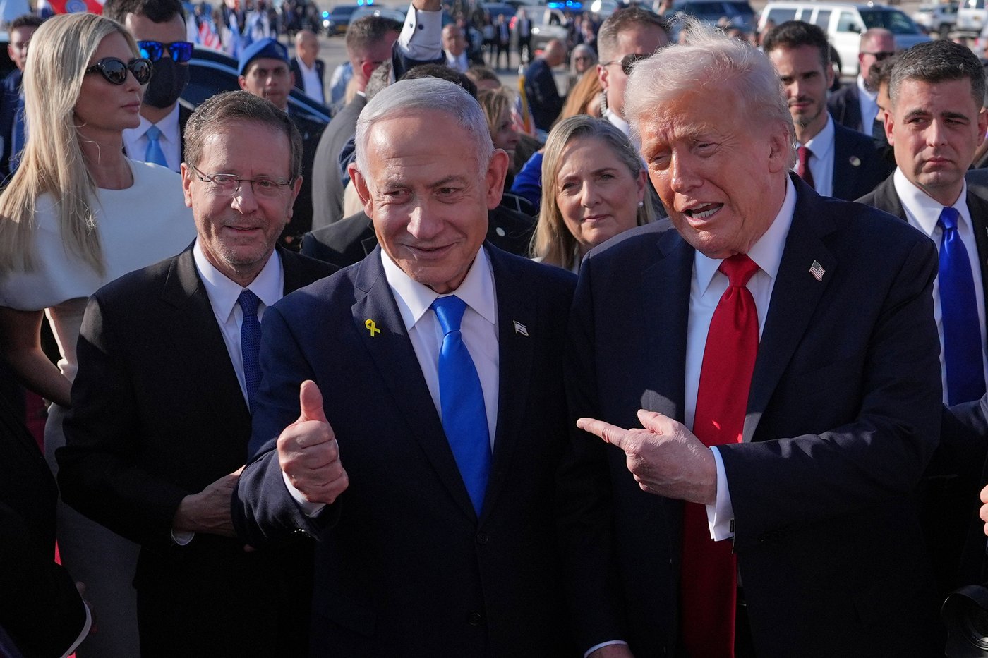 Trump wants to push for Middle East peace. Netanyahu is still talking up Israel's military might | iNFOnews.ca