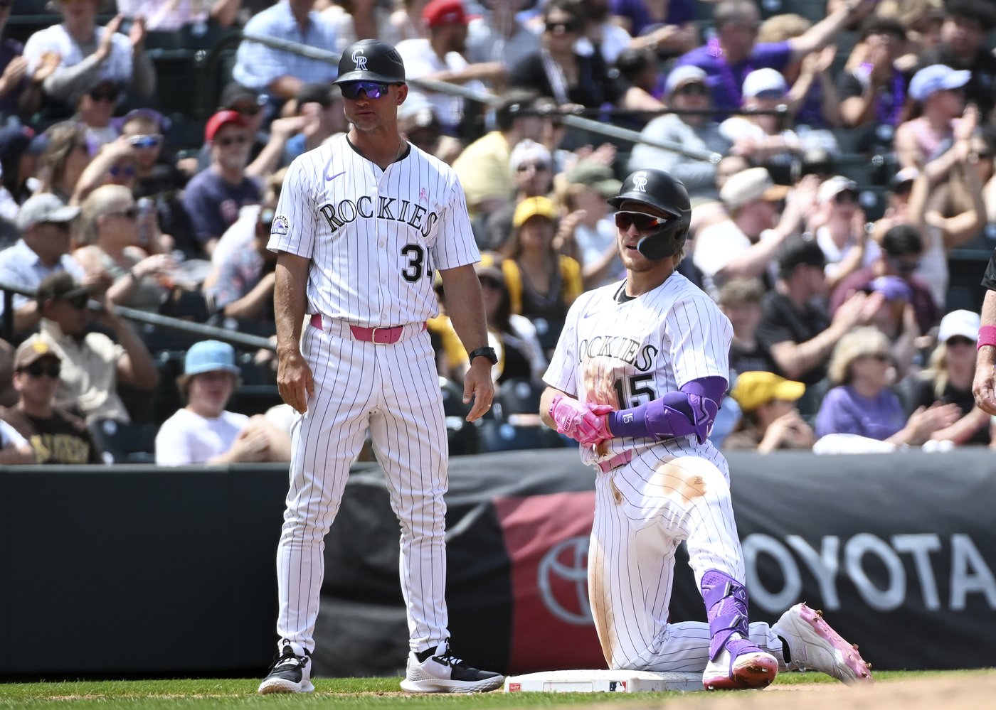 Goodman hits a double, a triple and a HR and has 5 RBIs as Rockies beat Padres 9-3 | iNFOnews.ca