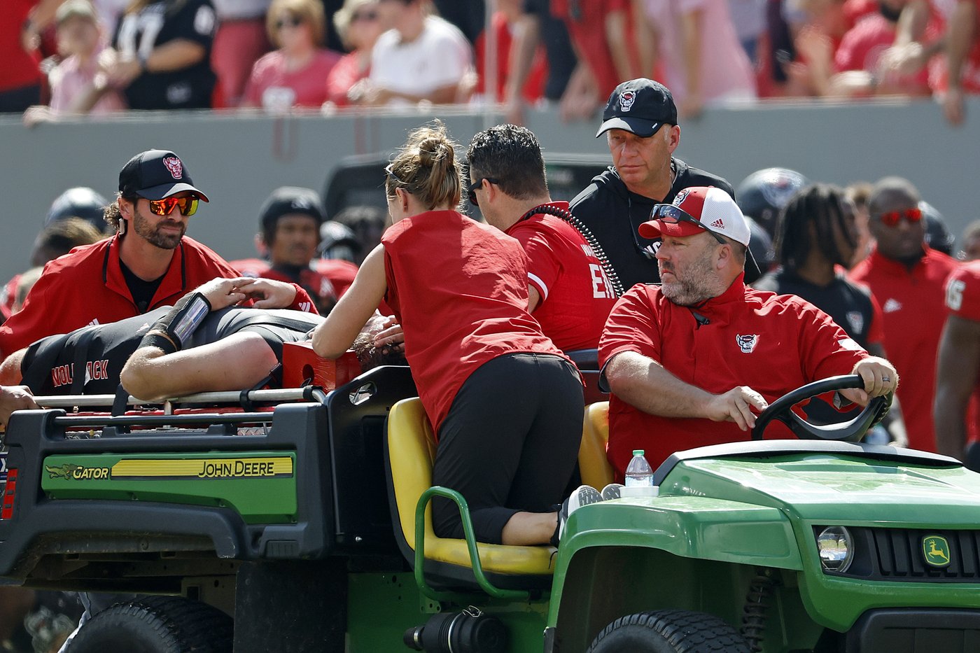 NC State QB McCall is 'alert and in good spirits' following a helmet-jarring hit | iNFOnews.ca