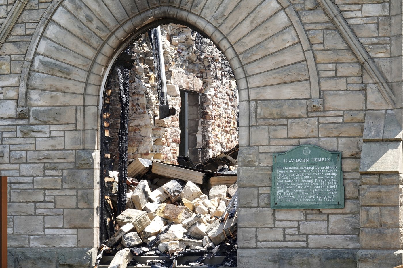Foundations donate $1.5M to help restore historic Black church in Memphis gutted by arson | iNFOnews.ca