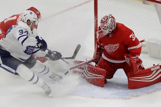 Auston Matthews leads Maple Leafs past Red Wings 4-2 in pre-season play | iNFOnews.ca Auston Matthews leads Maple Leafs past Red Wings 4-2 in pre-season play | iNFOnews.ca