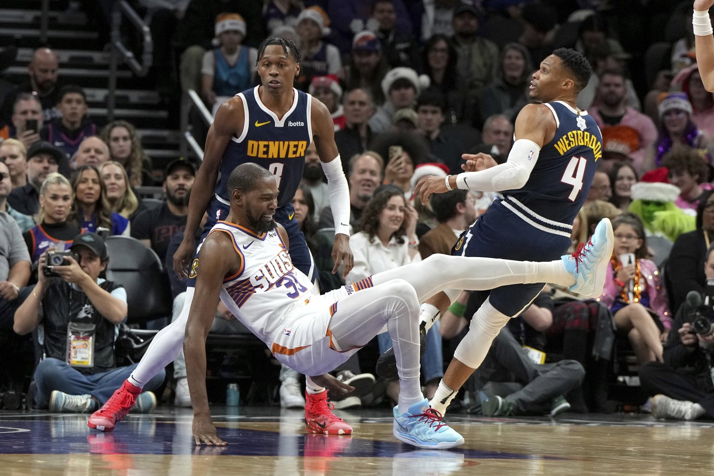 Durant and Beal score 27 points each, Suns beat Nuggets 110-100 to close out Christmas slate | iNFOnews.ca Durant and Beal score 27 points each, Suns beat Nuggets 110-100 to close out Christmas slate | iNFOnews.ca