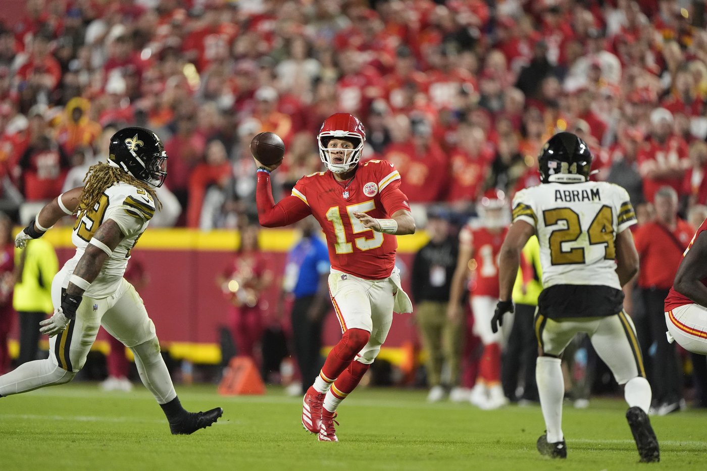 Imperfect Chiefs are headed into their bye week with a perfect record after a win over the Saints | iNFOnews.ca Imperfect Chiefs are headed into their bye week with a perfect record after a win over the Saints | iNFOnews.ca