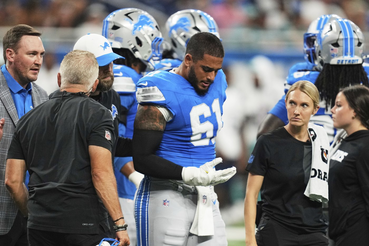 Lions rookie edge rusher Hassanein out with pectoral injury | iNFOnews.ca