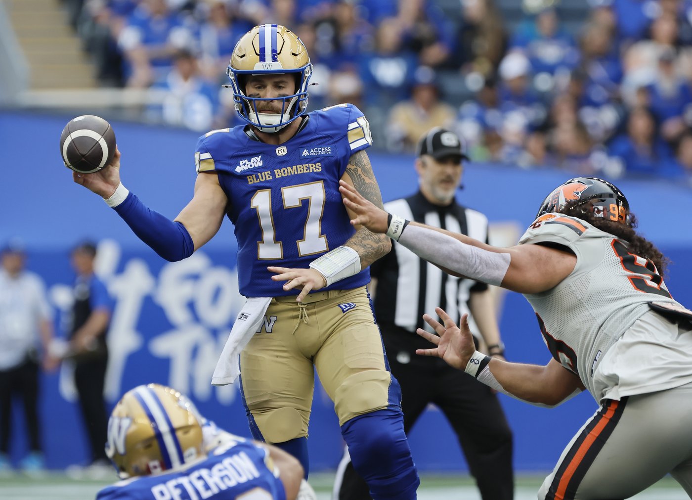 Demski has two touchdown catches in Blue Bombers' 34-20 victory over Lions | iNFOnews.ca