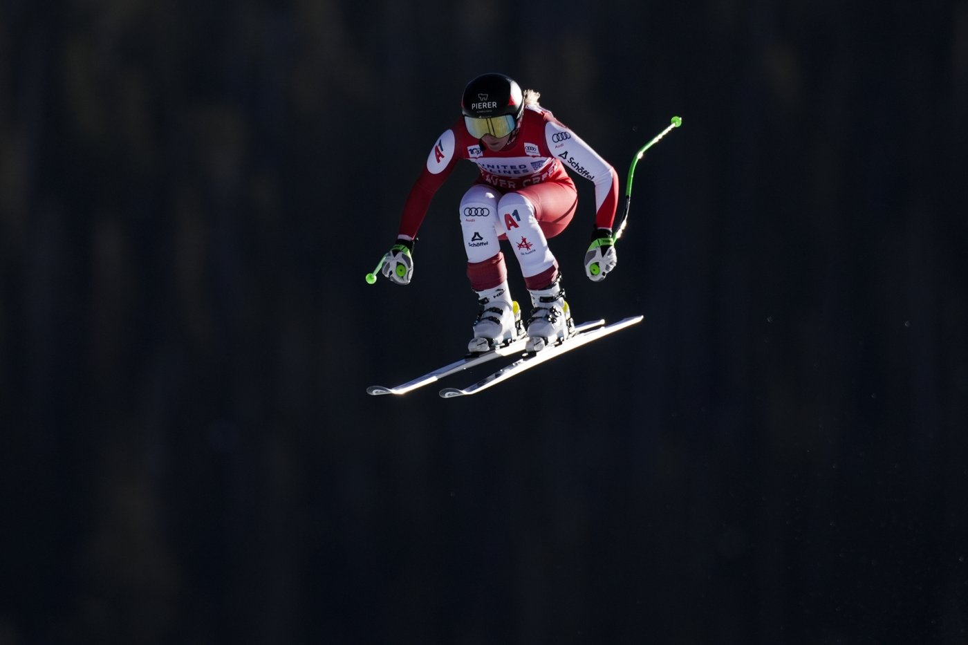 Cornelia Huetter of Austria wins first-ever women's World Cup downhill held on Birds of Prey course | iNFOnews.ca Cornelia Huetter of Austria wins first-ever women's World Cup downhill held on Birds of Prey course | iNFOnews.ca