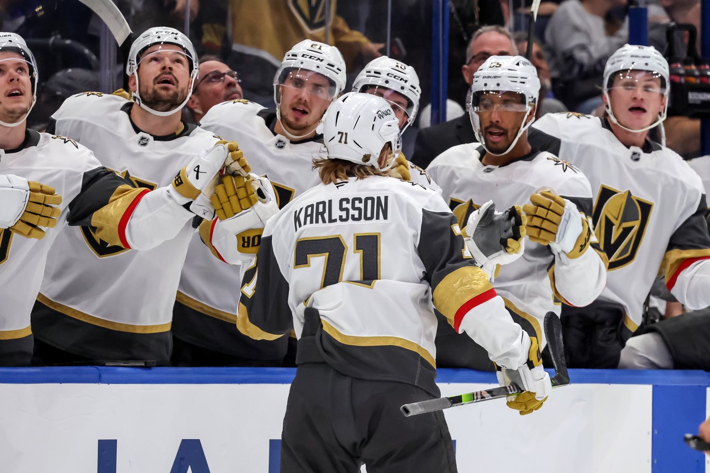 Golden Knights' William Karlsson injured in overtime loss to Ducks | iNFOnews.ca