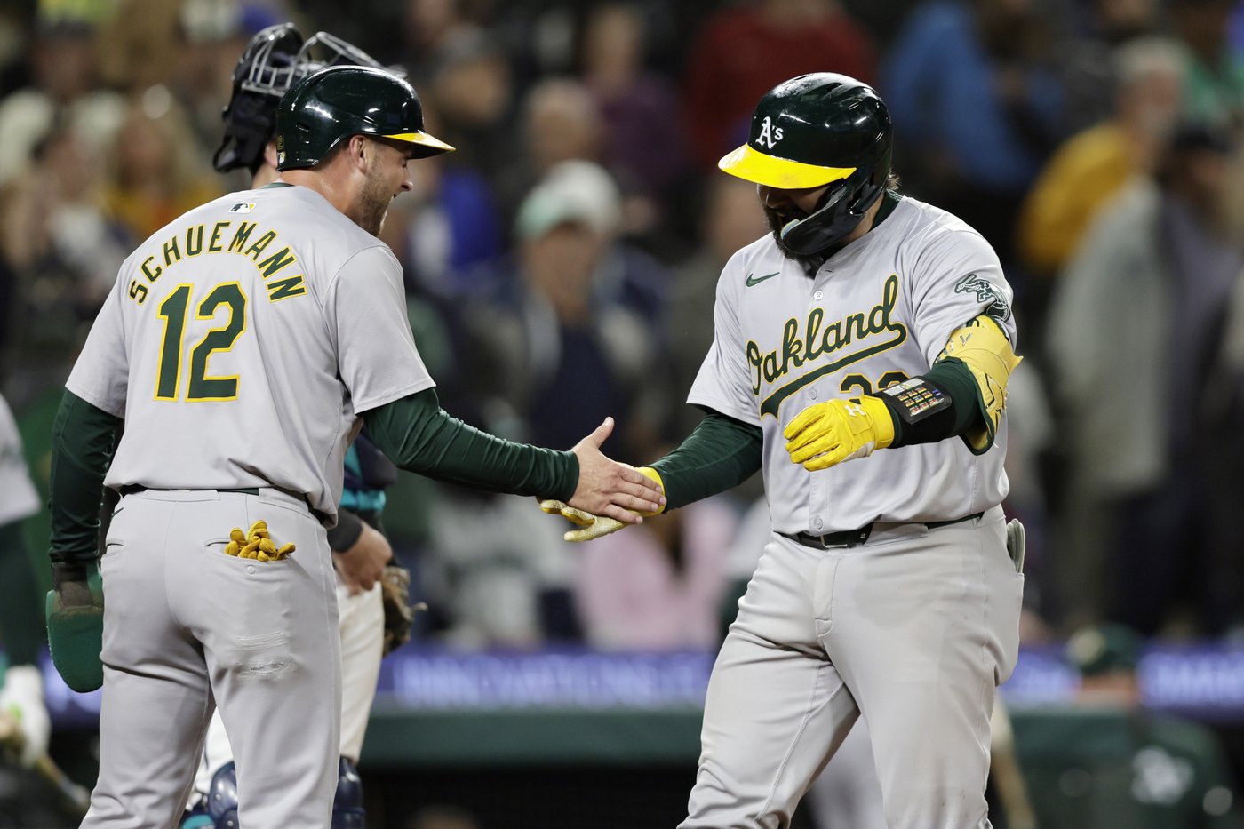 Raley rallies Mariners twice, Raleigh homers in 7-6 win over A's in 10 innings | iNFOnews.ca