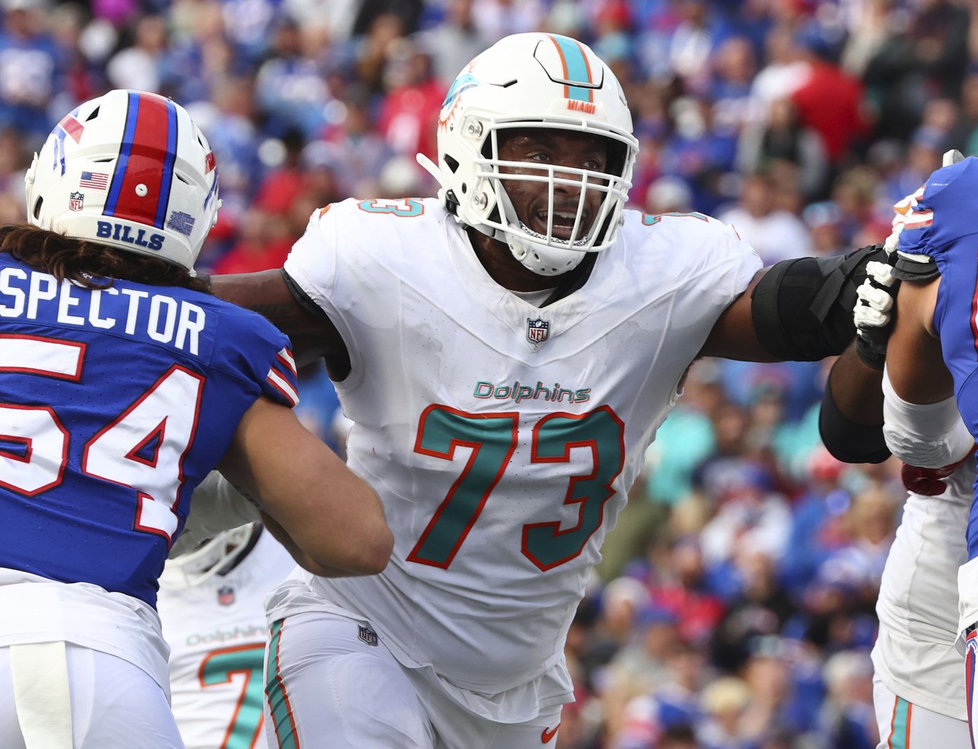 Dolphins place right tackle Austin Jackson on injured reserve and activate receiver River Cracraft | iNFOnews.ca Dolphins place right tackle Austin Jackson on injured reserve and activate receiver River Cracraft | iNFOnews.ca