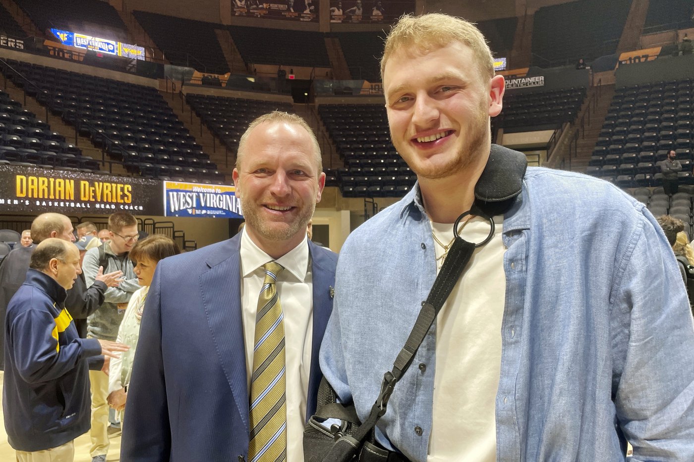 West Virginia's Tucker DeVries will miss rest of season with an upper-body injury | iNFOnews.ca