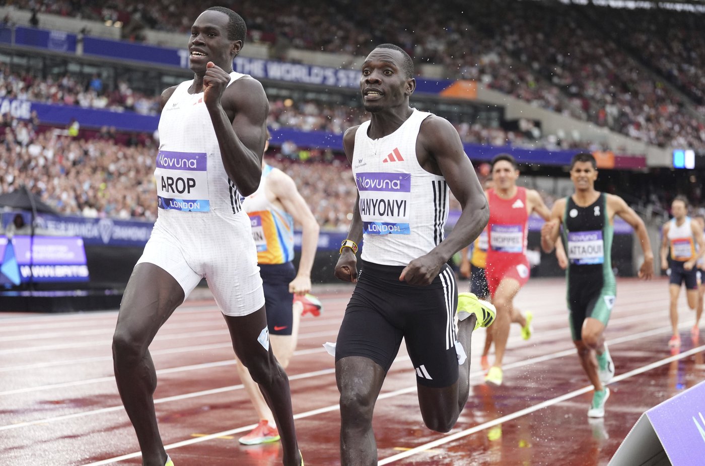Canada's Marco Arop races to second in 800 metres in Diamond League | iNFOnews.ca Canada's Marco Arop races to second in 800 metres in Diamond League | iNFOnews.ca