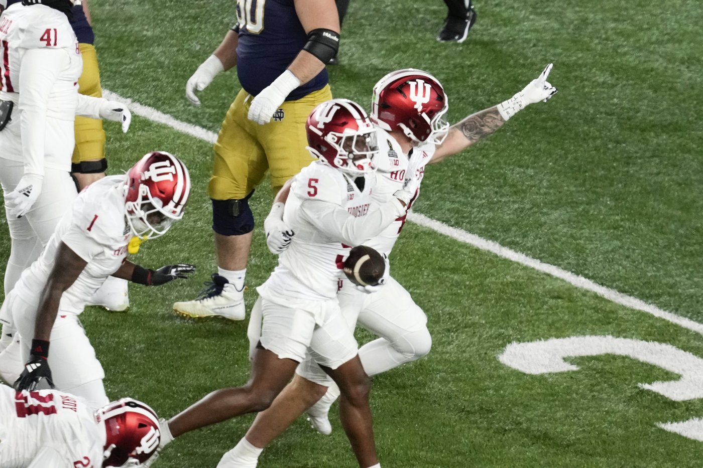 Notre Dame protects home field in new postseason era with 1st playoff win, 27-17 over Indiana | iNFOnews.ca Notre Dame protects home field in new postseason era with 1st playoff win, 27-17 over Indiana | iNFOnews.ca