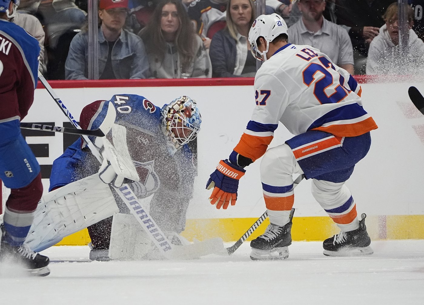 Nelson's 2 goals lifts Islanders to 6-2 win over Avalanche in Patrick Roy's return to Colorado | iNFOnews.ca Nelson's 2 goals lifts Islanders to 6-2 win over Avalanche in Patrick Roy's return to Colorado | iNFOnews.ca