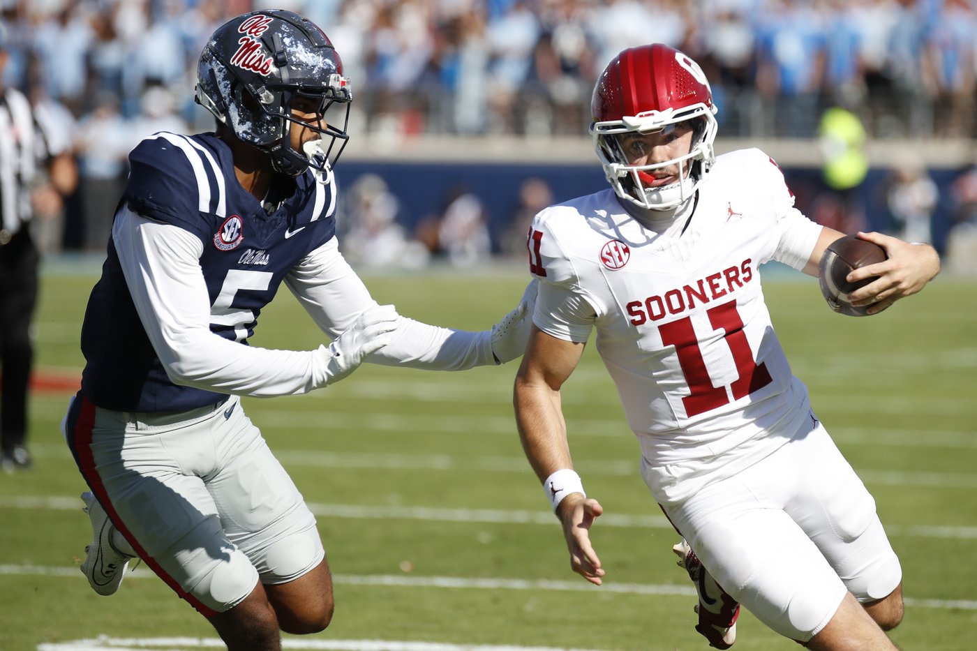 Oklahoma tries to end 3-game losing skid against FCS opponent Maine | iNFOnews.ca