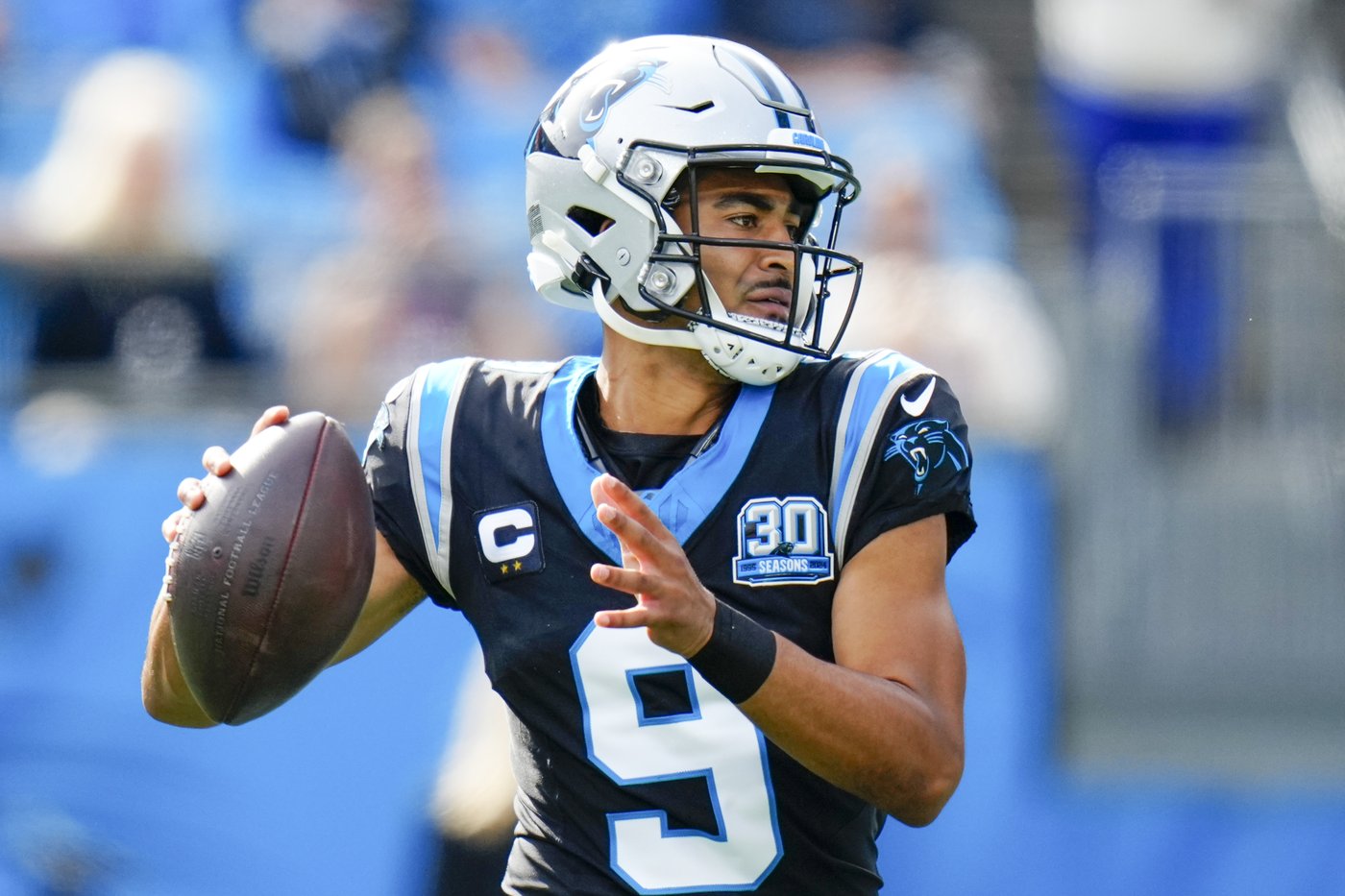 Chuba Hubbard runs for 2 TDs, Young leads winning drive as Panthers beat Saints 23-22 | iNFOnews.ca Chuba Hubbard runs for 2 TDs, Young leads winning drive as Panthers beat Saints 23-22 | iNFOnews.ca