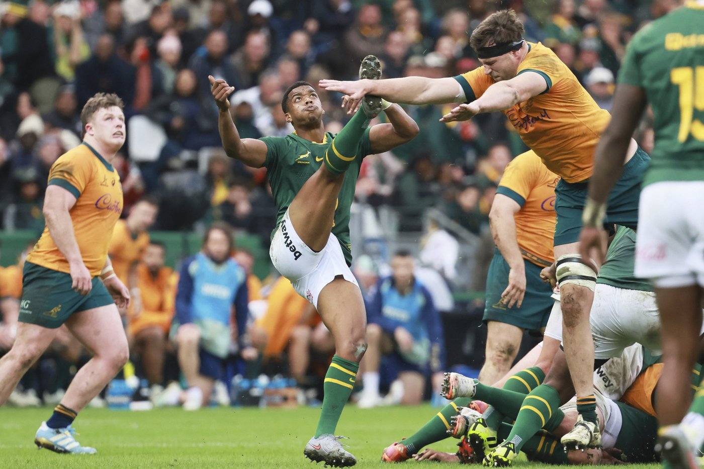 Springboks survive late drama to edge Australia and keep alive title hopes | iNFOnews.ca Springboks survive late drama to edge Australia and keep alive title hopes | iNFOnews.ca
