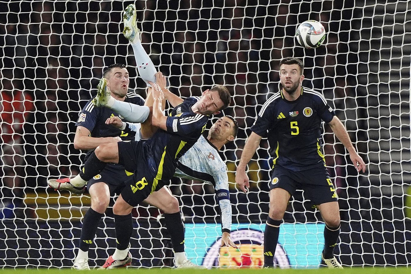 Ronaldo held scoreless as Portugal's perfect Nations League record ends after draw with Scotland | iNFOnews.ca