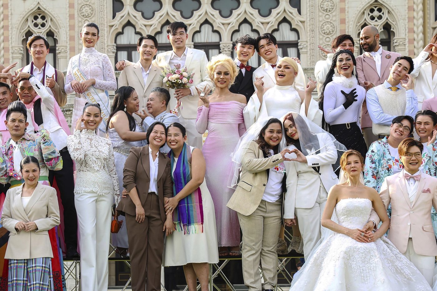 LGBTQ+ couples in Thailand register their marriages on the first day of law giving them equal status | iNFOnews.ca