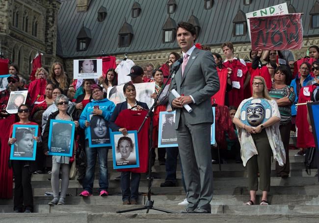 Justin Trudeau berated at Hill gathering over missing, murdered women inquiry | iNFOnews.ca