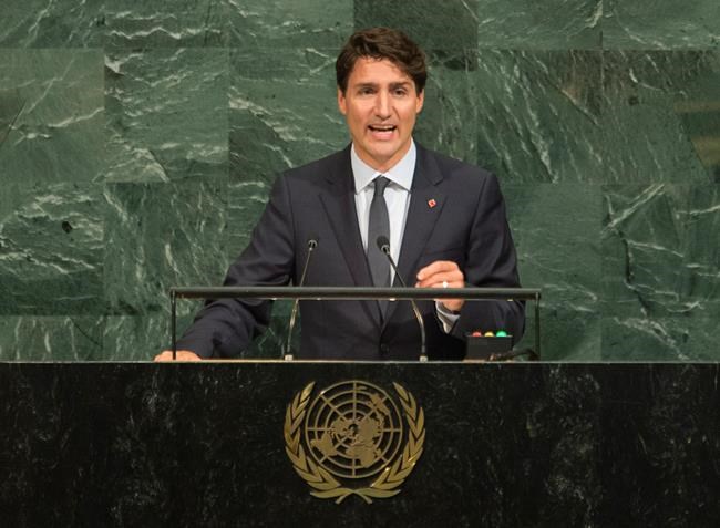 PM speaks of Indigenous Peoples, climate, middle class at UN General Assembly | iNFOnews.ca